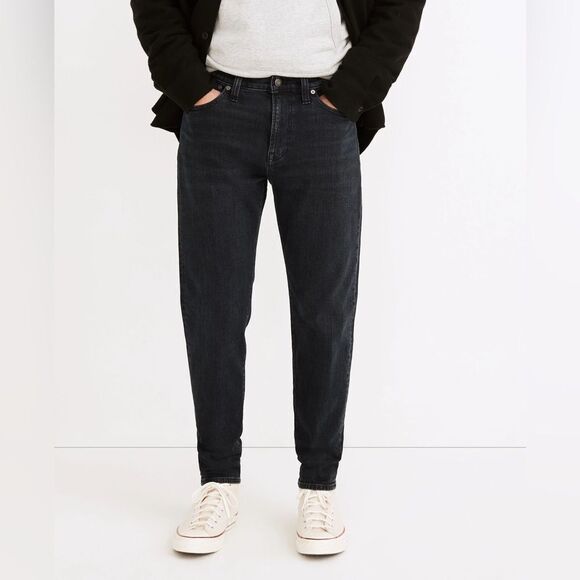 Madewell Relaxed Taper Jeans in Waites Wash NC245 Size 36X30 - Picture 1 of 15